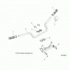 A18SXE95FR SPORTSMAN 1000 XP EU Steering, handlebar and controls - a18sxe95fr (101...