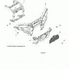 A18SXE95FR SPORTSMAN 1000 XP EU Body, front bumper and mounting - a18sxe95fr (1012...