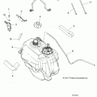 A18SAA50N5 450 SPORTSMAN HD 2x4 Body, fuel tank asm. - a18saa50n5
