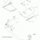 A18DAA57F5 ACE 570 EFI EURO Engine, exhaust system shields - a18daa57f5 (10108...