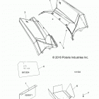 A18SVE95BR SCRAMBLER XP 1000 Body, rear cab and heat shields - a18sve95br