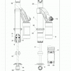 SCRAMBLER XP Suspension, shock, rear - a20sve95kr [49atvshockrr...