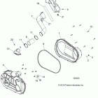 A18DAA57F5 ACE 570 EFI EURO Drive train, clutch cover and ducting - a18daa57f5...