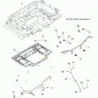 SPORTSMAN 570 EPS HD UTILITY AUS/NZ Body, rear box frame and pivot - a20sue57d5 (49atv...