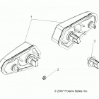 A18SDA57B7/L7/E57B5 SPORTSMAN TOURING 570 EFI/EPS Electrical, taillamps - a18sda57b7  /  l7  /  e57b...