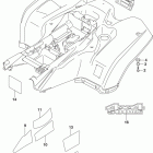 LT,A500X Rear fender (lt-a500xl8 p28)