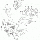 LT,A750,XP Front grille (lt-a750xpbl8 p03)