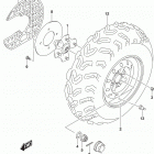 LT,F400F Переднее колесо