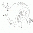 LT,A750,XP Rh rear wheel