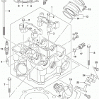 LT,A750X Головка цилиндров