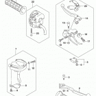 LT,A500X Рулевые переключатели