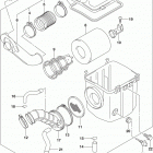 LT,A400F Воздушный фильтр