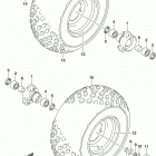 LT,Z50 Переднее колесо