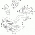 LT,A750X Front grille (lt-a750xl8 p28)