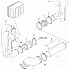 LT,A750X Belt cooling duct