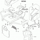 LT,A750,XP Front fender (lt-a750xpbl8 p28)