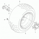 LT,A500XP Rh rear wheel