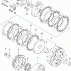LT,F400F Сцепление