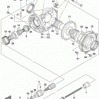 LT,A500X Редуктор задний