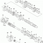 LT,F400F Трансмиссия 1