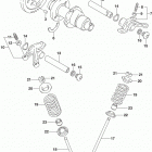LT,A500X Распределительный вал  /  клапана
