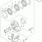 LT,A750,XP Задний тормоз