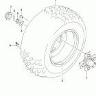 LT,A750X Rh rear wheel