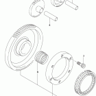 LT,F400F Муфта стартера