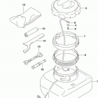 LT,A750X Передний ящик