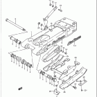 LT500R Quad Racer Rear swinging arm (model j / k / l)