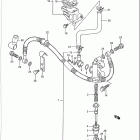 LT250S Quad Sport Задний торм цилиндр