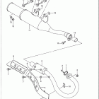 LT250S Quad Sport Глушитель
