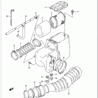 LT250S Quad Sport Воздухозаборник