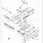 LT500R Quad Racer Rear swinging arm (model h)