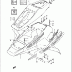 LT500R Quad Racer Front fender (model k / l)