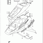 LT500R Quad Racer Front fender (model h / j)