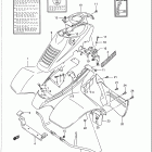 LT250S Quad Sport Переднее крыло