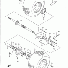 LT250S Quad Sport Заднее колесо