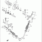 LT250S Quad Sport Распределительный вал-клапана