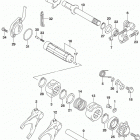 LT,A750XP,C,Z Механизм  переключения передач