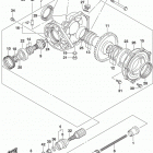 LT,A500XP,C,Z Редуктор задний