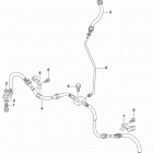 LT,A500X,XC Передние тормозные трубки