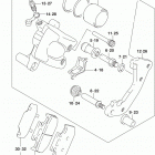 LT,A400F,C,Z Передние тормоза