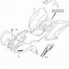 LT Z50 Frame center cover