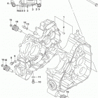 LT,A750XP,C,Z Картер двигателя