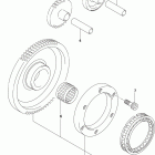 LT,A400F,C,Z Муфта стартера