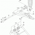 LT,A500XP,C,Z Подвеска передняя