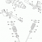 LT,A500XP,C,Z Распределительный вал  /  клапана