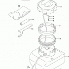 LT,A500X,XC Передний ящик