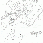 LT,A750X,XC Rear fender (lt-a750xl7 p33)